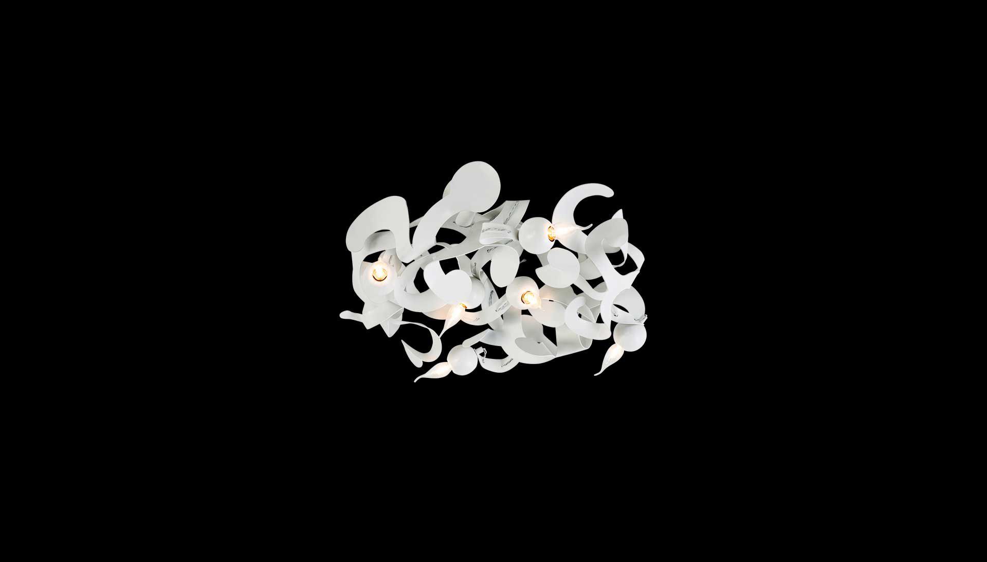 Kelp Ceiling Lamp White Matt